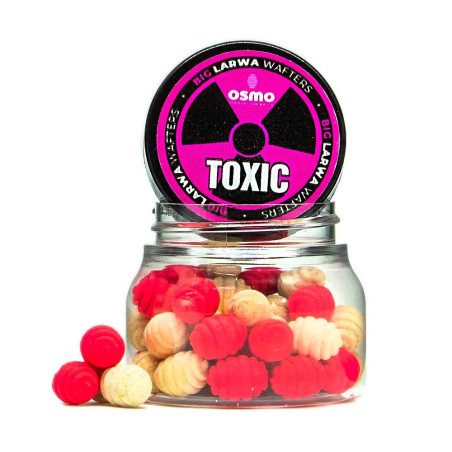 Przynęta Osmo Big Larwa Wafters 14x10mm - TOXIC - Centrum wędkarskie - Sklep wędkarski Jarofishing