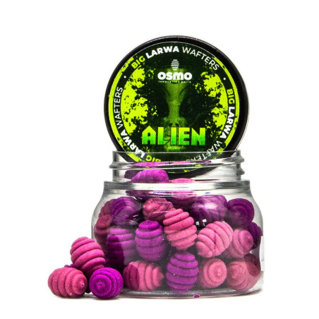 Przynęta Osmo Big Larwa Wafters 14x10mm - ALIEN - Centrum wędkarskie - Sklep wędkarski Jarofishing