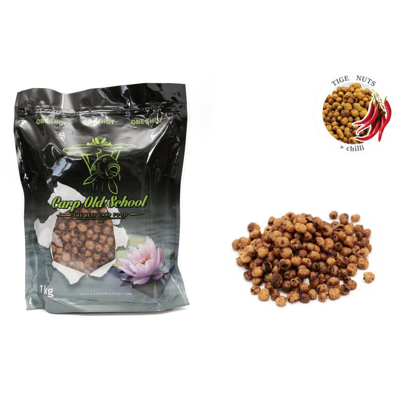 Carp Old School Orzech Tygrysi Chili 1kg - Centrum wędkarskie - Sklep wędkarski Jarofishing Carp Old School Orzech Tygrysi Chili 1kg - Centrum wędkarskie - Sklep wędkarski Jarofishing