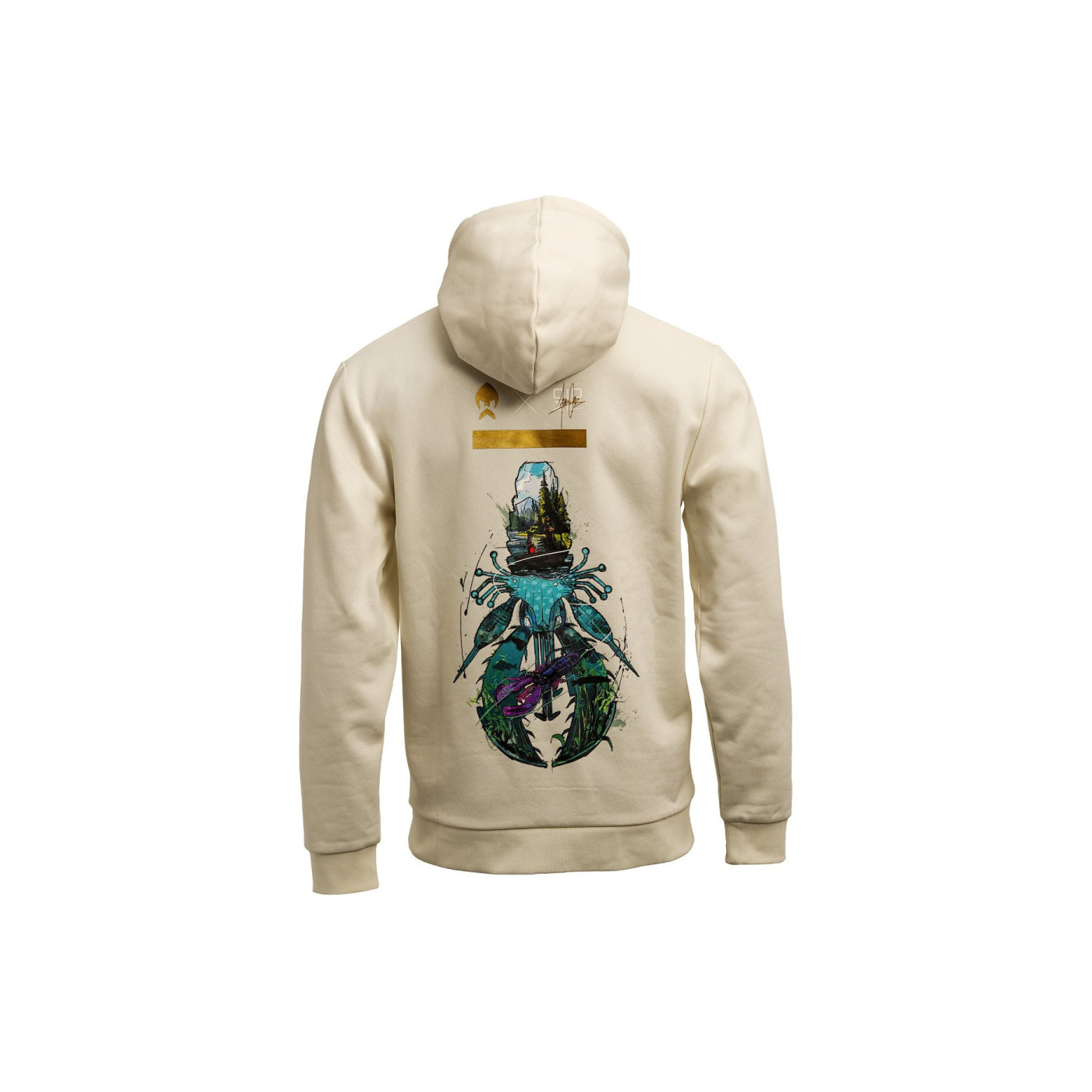 Bluza Westin CreCraw Hoodie Beige - roz. XXXL - Centrum wędkarskie - Sklep wędkarski Jarofishing