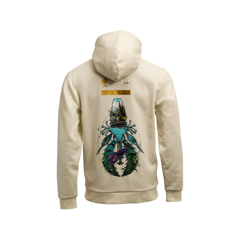 Bluza Westin CreCraw Hoodie Beige - roz. XXXL - Centrum wędkarskie - Sklep wędkarski Jarofishing