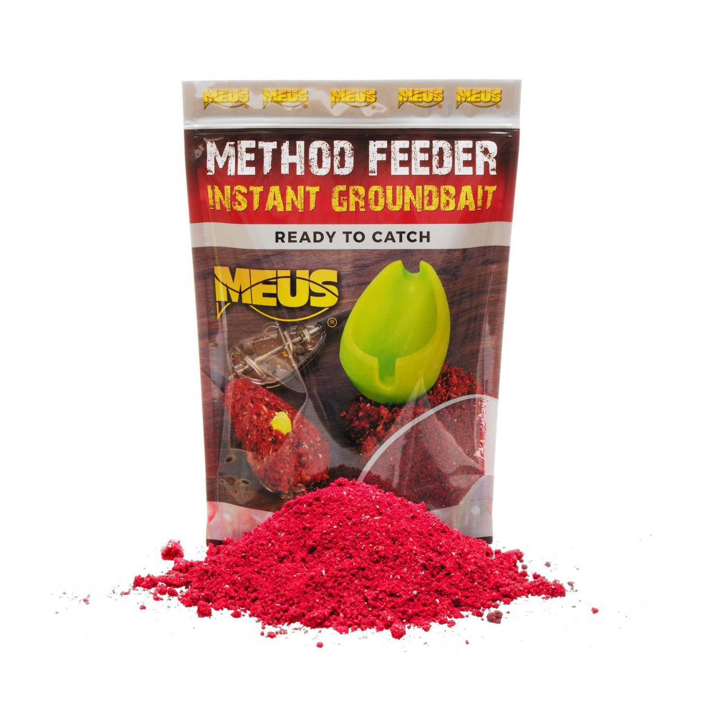 Zanęta MEUS Method Feeder Instant Groundbait 700g Truskawka - Centrum wędkarskie - Sklep wędkarski Jarofishing Zanęta MEUS Method Feeder Instant Groundbait 700g Truskawka - Centrum wędkarskie - Sklep wędkarski Jarofishing