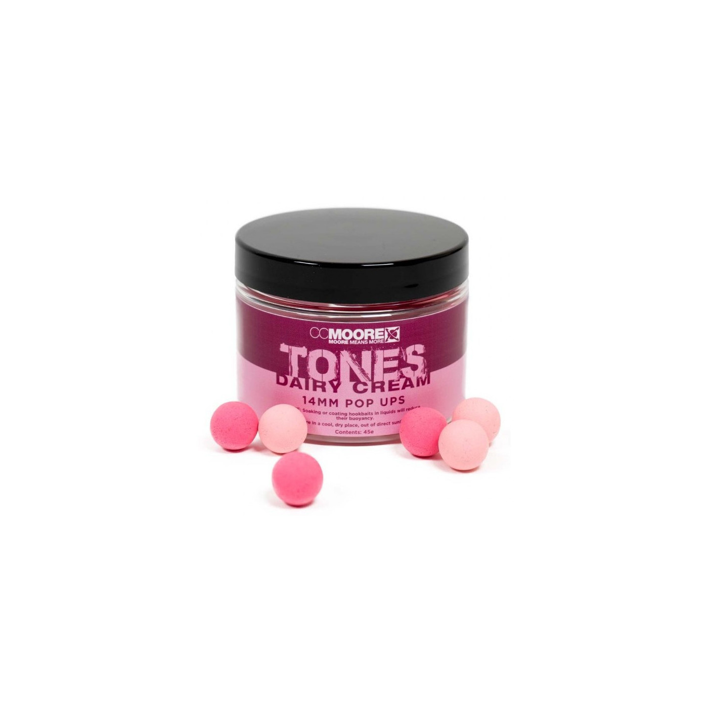 Kulki CC Moore Tones Pop-Up 14mm - Dairy Cream - Centrum wędkarskie - Sklep wędkarski Jarofishing
