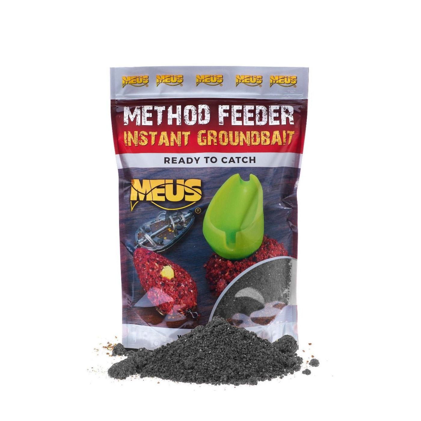 Zanęta MEUS Method Feeder Instant Groundbait 700g Halibut - Centrum wędkarskie - Sklep wędkarski Jarofishing