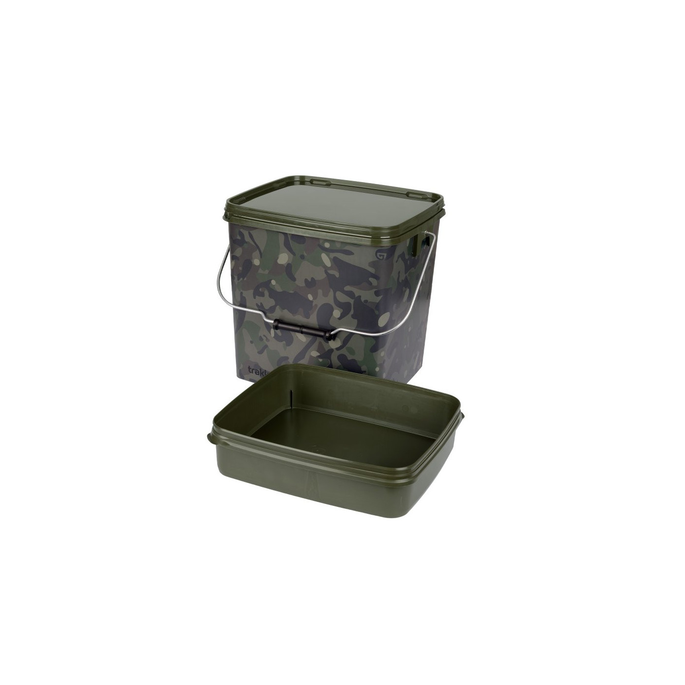 Wiadro Trakker 13L Camo Square Container inc tray - Centrum wędkarskie - Sklep wędkarski Jarofishing Wiadro Trakker 13L Camo Square Container inc tray - Centrum wędkarskie - Sklep wędkarski Jarofishing