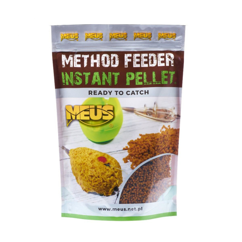 Pellet MEUS Method Feeder Instant Pellet 2mm Ananas 700G - Centrum wędkarskie - Sklep wędkarski Jarofishing