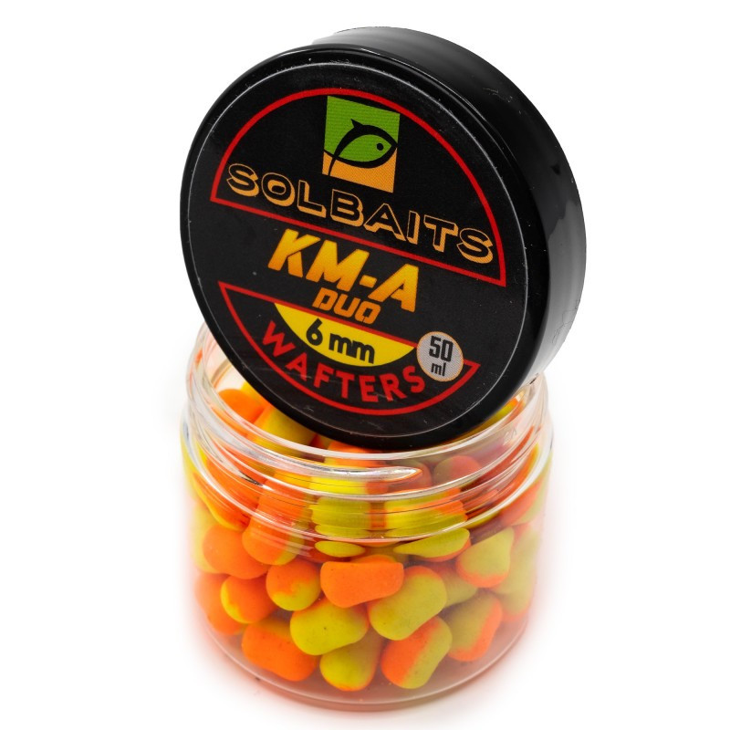 Wafters Solbaits KMA Duo Orange-Yellow 6mm 50ml - Centrum wędkarskie - Sklep wędkarski Jarofishing Wafters Solbaits KMA Duo Orange-Yellow 6mm 50ml - Centrum wędkarskie - Sklep wędkarski Jarofishing