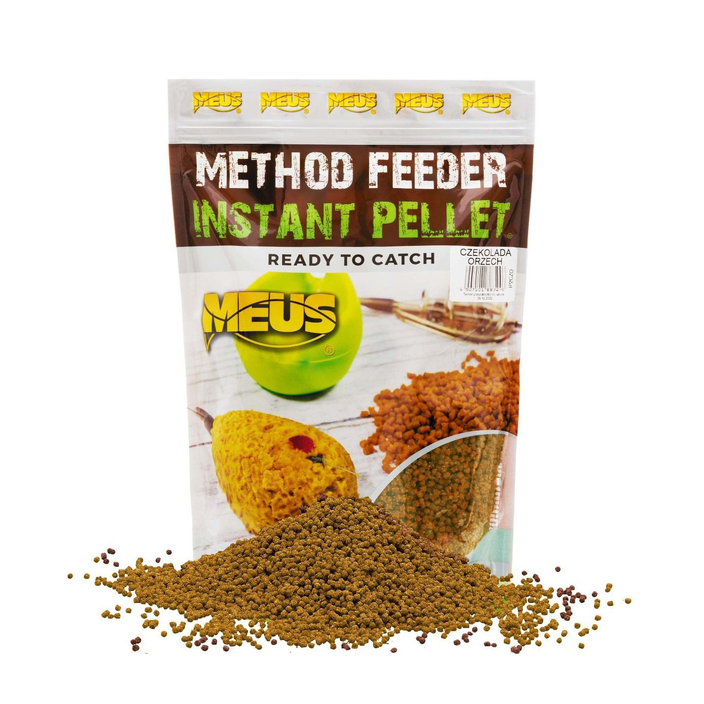 Pellet MEUS Method Feeder Instant Pellet 2mm Wanilia 700G - Centrum wędkarskie - Sklep wędkarski Jarofishing Pellet MEUS Method Feeder Instant Pellet 2mm Wanilia 700G - Centrum wędkarskie - Sklep wędkarski Jarofishing
