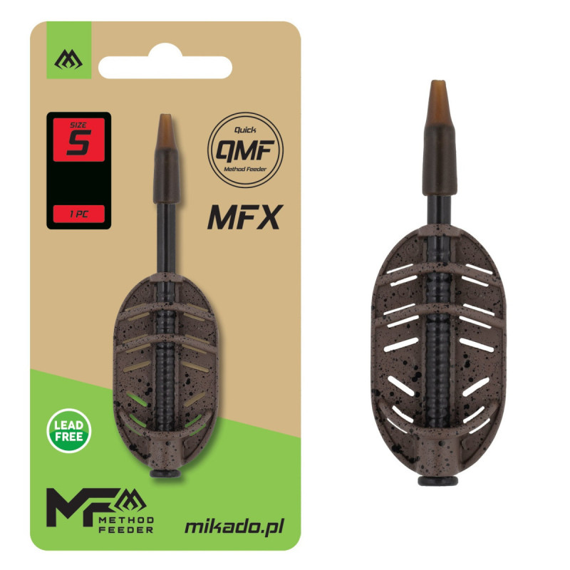 Koszyk Mikado Method Feeder MFX Q.M.F. - S 40g - Centrum wędkarskie - Sklep wędkarski Jarofishing