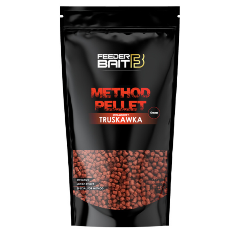 Pellet Feeder Bait 4mm Truskawka - Centrum wędkarskie - Sklep wędkarski Jarofishing Pellet Feeder Bait 4mm Truskawka - Centrum wędkarskie - Sklep wędkarski Jarofishing