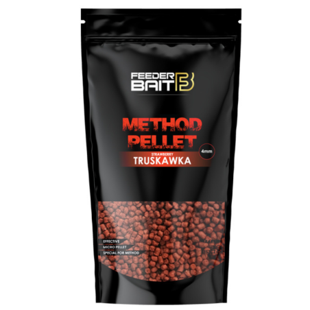 Pellet Feeder Bait 4mm Truskawka - Centrum wędkarskie - Sklep wędkarski Jarofishing