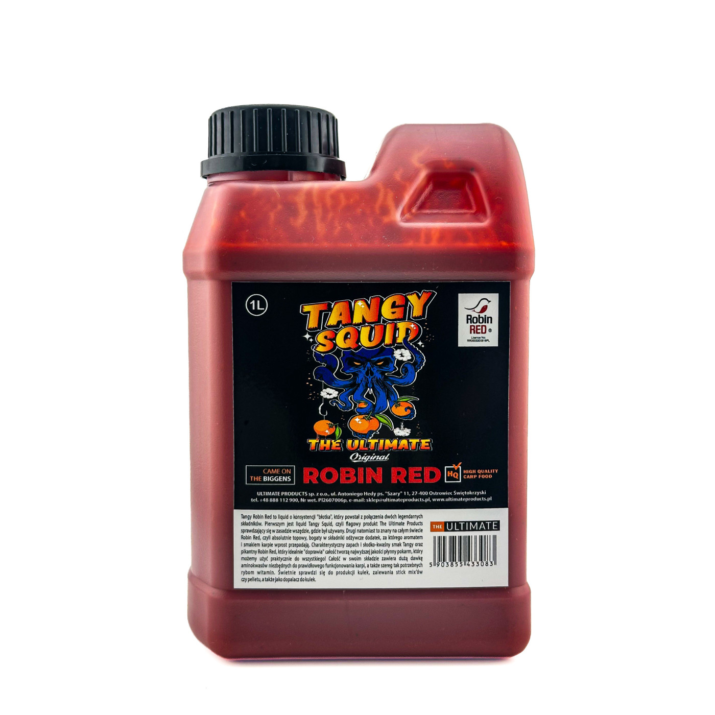 Liquid Ultimate Products Tangy Squid And Robin Red 1L - Centrum wędkarskie - Sklep wędkarski Jarofishing Liquid Ultimate Products Tangy Squid And Robin Red 1L - Centrum wędkarskie - Sklep wędkarski Jarofishing
