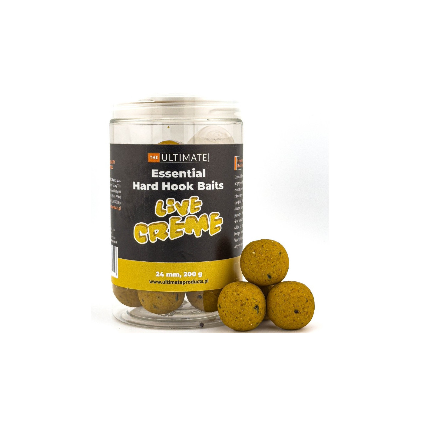 Essential Hook Baits Ultimate Products Live Cream Roz.24mm - Centrum wędkarskie - Sklep wędkarski Jarofishing Essential Hook Baits Ultimate Products Live Cream Roz.24mm - Centrum wędkarskie - Sklep wędkarski Jarofishing