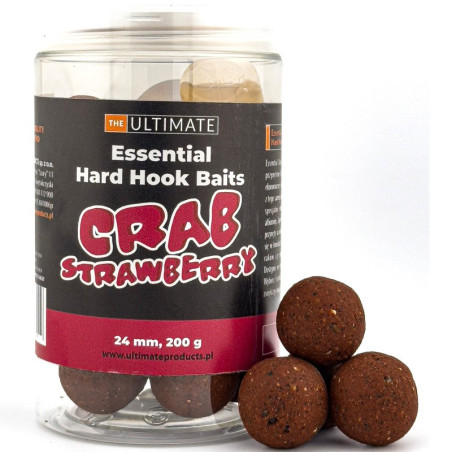 Essential Hook Baits Ultimate Products Crab Strawberry Roz.24mm - Centrum wędkarskie - Sklep wędkarski Jarofishing