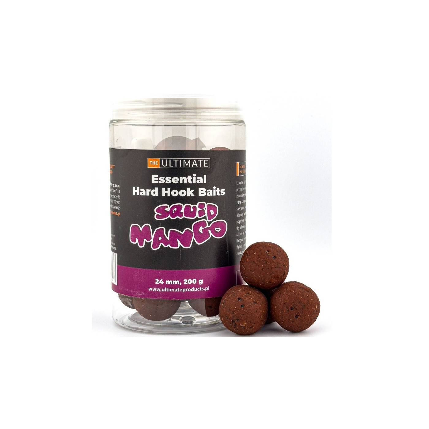 Essential Hook Baits Ultimate Products Squid Mango Roz.24mm - Centrum wędkarskie - Sklep wędkarski Jarofishing Essential Hook Baits Ultimate Products Squid Mango Roz.24mm - Centrum wędkarskie - Sklep wędkarski Jarofishing