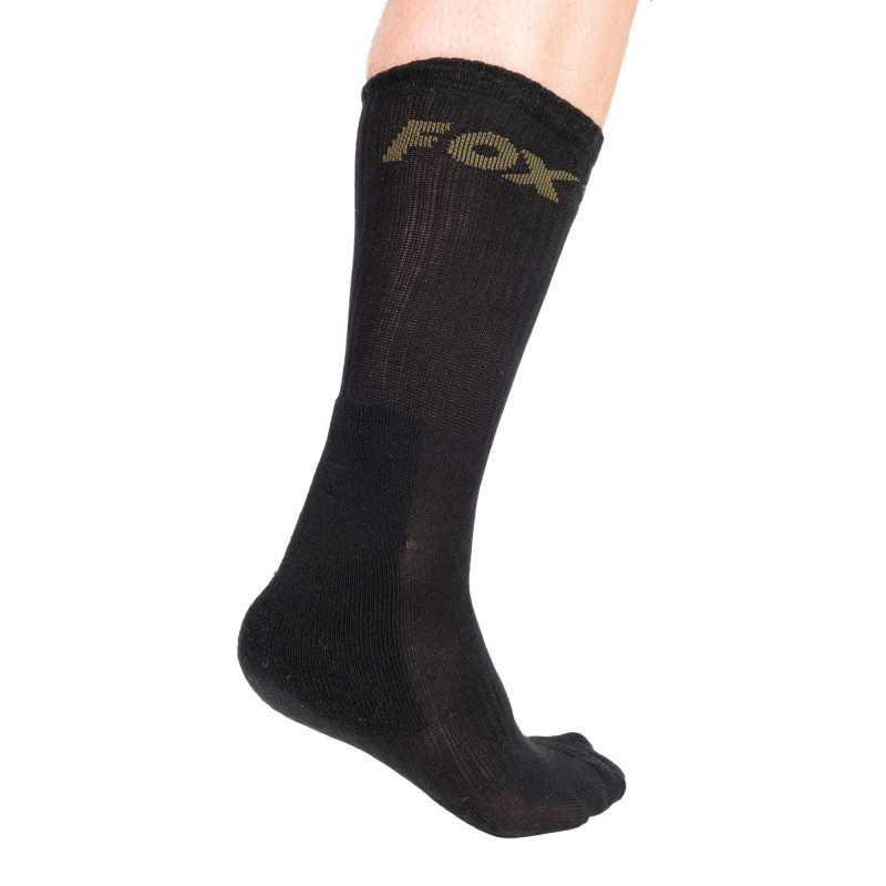 FOX Skarpety Fox Socks - Black (Czarne) Roz 44-47 3 Pary - Centrum wędkarskie - Sklep wędkarski Jarofishing FOX Skarpety Fox Socks - Black (Czarne) Roz 44-47 3 Pary - Centrum wędkarskie - Sklep wędkarski Jarofishing