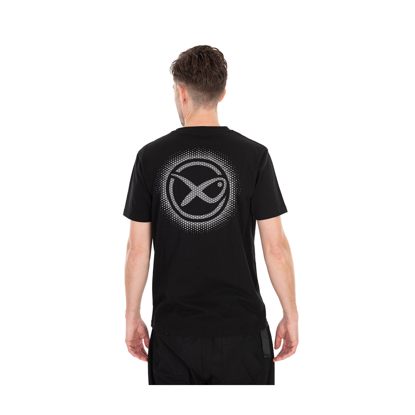 Koszulka Matrix Large Fade T-Shirt - Black/Grey- roz. S - Centrum wędkarskie - Sklep wędkarski Jarofishing