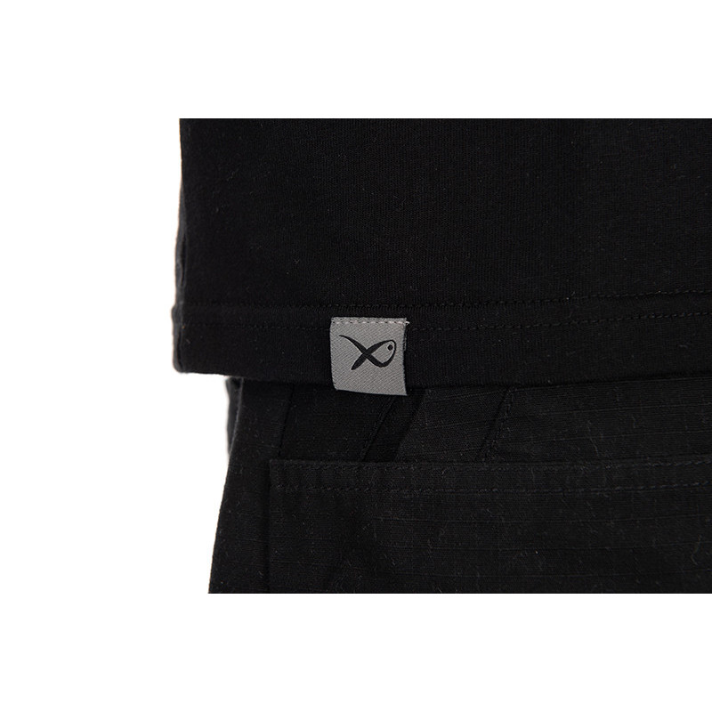 Koszulka Matrix Large Fade T-Shirt - Black/Grey- roz. S - Centrum wędkarskie - Sklep wędkarski Jarofishing