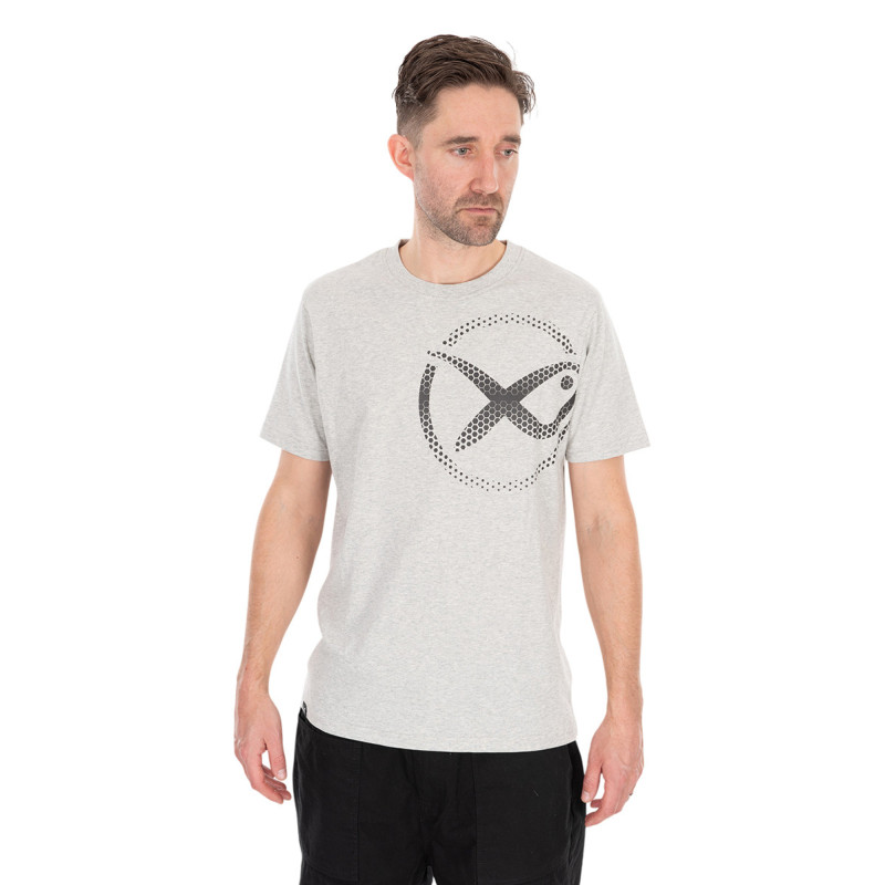 Koszulka Matrix Large Mesh Logo T-Shirt - Grey- roz. L - Centrum wędkarskie - Sklep wędkarski Jarofishing Koszulka Matrix Large Mesh Logo T-Shirt - Grey- roz. L - Centrum wędkarskie - Sklep wędkarski Jarofishing