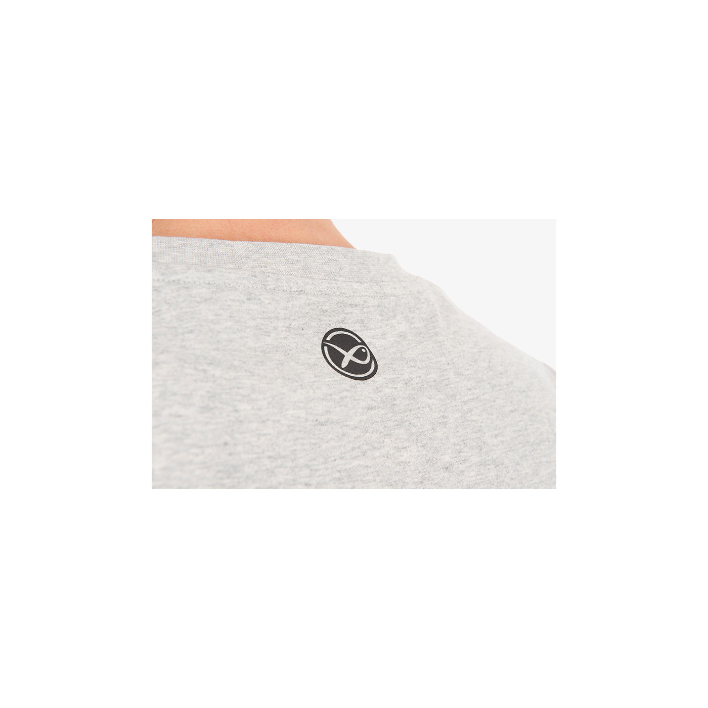Koszulka Matrix Large Mesh Logo T-Shirt - Grey- roz. XXXL - Centrum wędkarskie - Sklep wędkarski Jarofishing