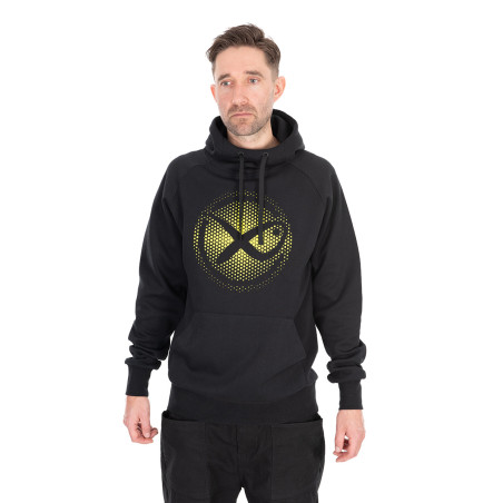 Bluza Matrix Large Fade Logo Hoody - Black/Lime Roz. XL - Centrum wędkarskie - Sklep wędkarski Jarofishing