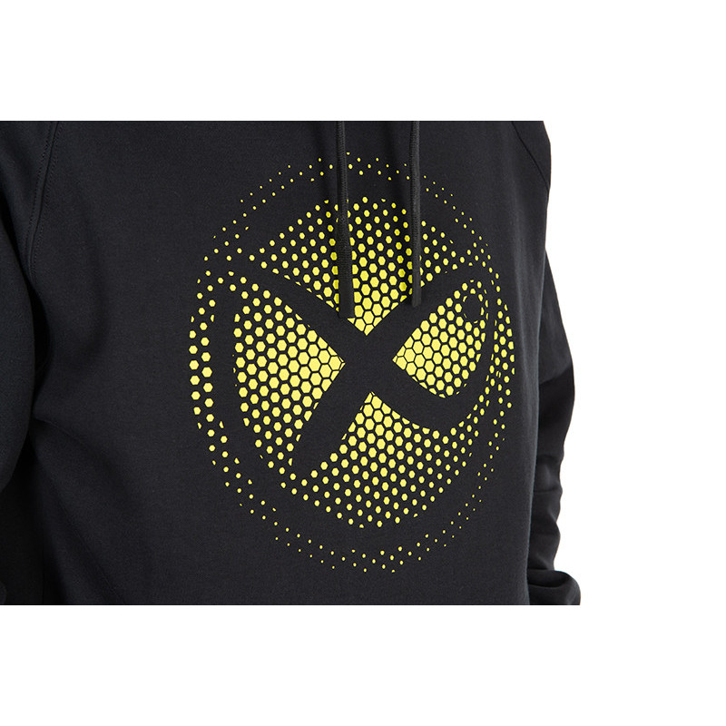 Bluza Matrix Large Fade Logo Hoody - Black/Lime Roz. XXXL - Centrum wędkarskie - Sklep wędkarski Jarofishing