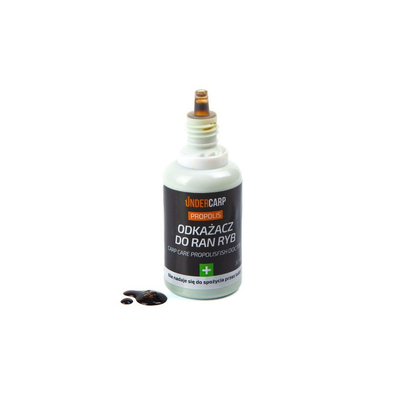 Odkażacz Undercarp Propolis 30 ml - Centrum wędkarskie - Sklep wędkarski Jarofishing Odkażacz Undercarp Propolis 30 ml - Centrum wędkarskie - Sklep wędkarski Jarofishing