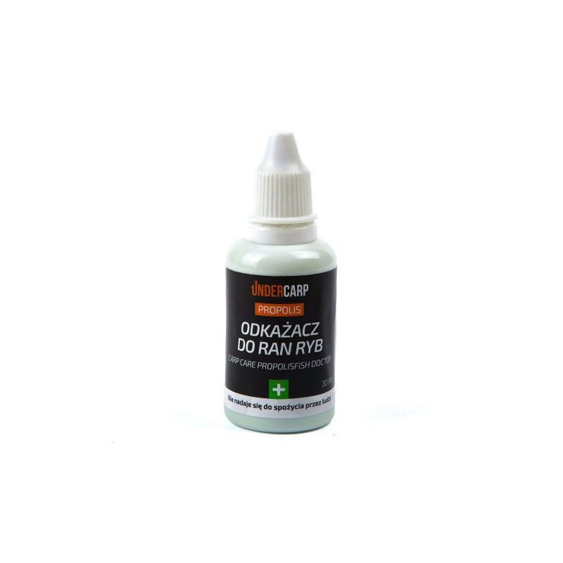 Odkażacz Undercarp Propolis 30 ml - Centrum wędkarskie - Sklep wędkarski Jarofishing Odkażacz Undercarp Propolis 30 ml - Centrum wędkarskie - Sklep wędkarski Jarofishing