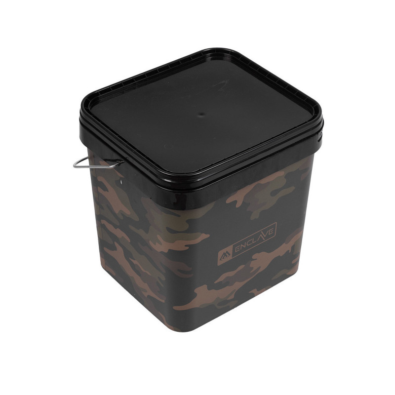 Wiadro Mikado Enclave Camo Bucket 17l - Centrum wędkarskie - Sklep wędkarski Jarofishing