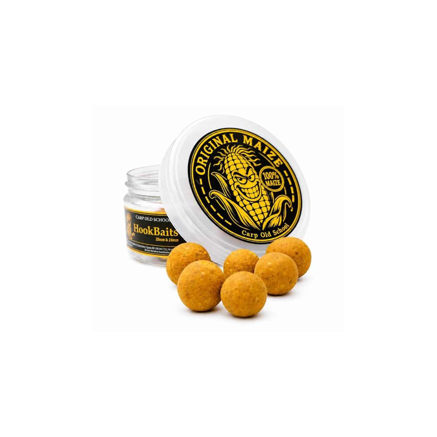 Kulki Haczykowe Carp Old School Original Maize 20mm & 24mm 150ml - Centrum wędkarskie - Sklep wędkarski Jarofishing Kulki Haczykowe Carp Old School Original Maize 20mm & 24mm 150ml - Centrum wędkarskie - Sklep wędkarski Jarofishing
