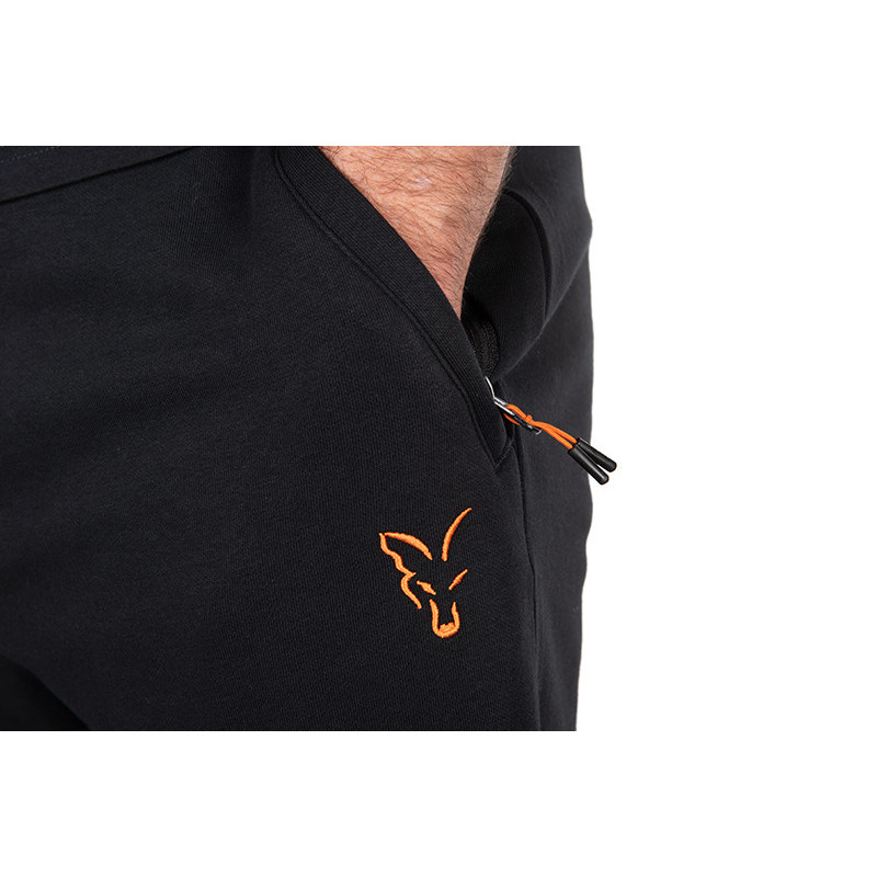 Fox Classic Joggers - Black & Orange Roz.M - Centrum wędkarskie - Sklep wędkarski Jarofishing Fox Classic Joggers - Black & Orange Roz.M - Centrum wędkarskie - Sklep wędkarski Jarofishing
