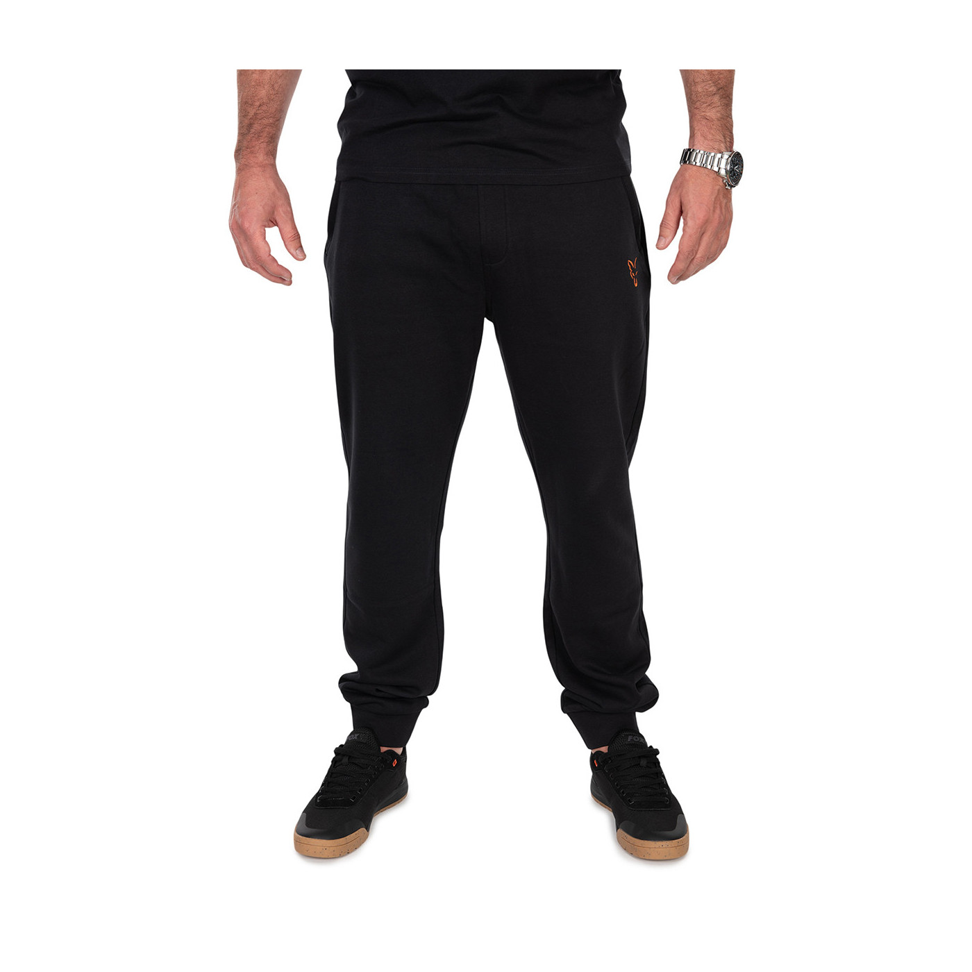 Fox Classic Joggers - Black & Orange Roz.XXL - Centrum wędkarskie - Sklep wędkarski Jarofishing Fox Classic Joggers - Black & Orange Roz.XXL - Centrum wędkarskie - Sklep wędkarski Jarofishing