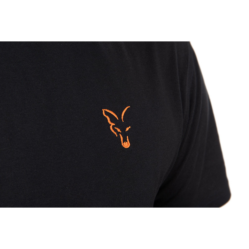 Koszulka Fox Classic T - Black & Orange Roz. XXL - Centrum wędkarskie - Sklep wędkarski Jarofishing Koszulka Fox Classic T - Black & Orange Roz. XXL - Centrum wędkarskie - Sklep wędkarski Jarofishing