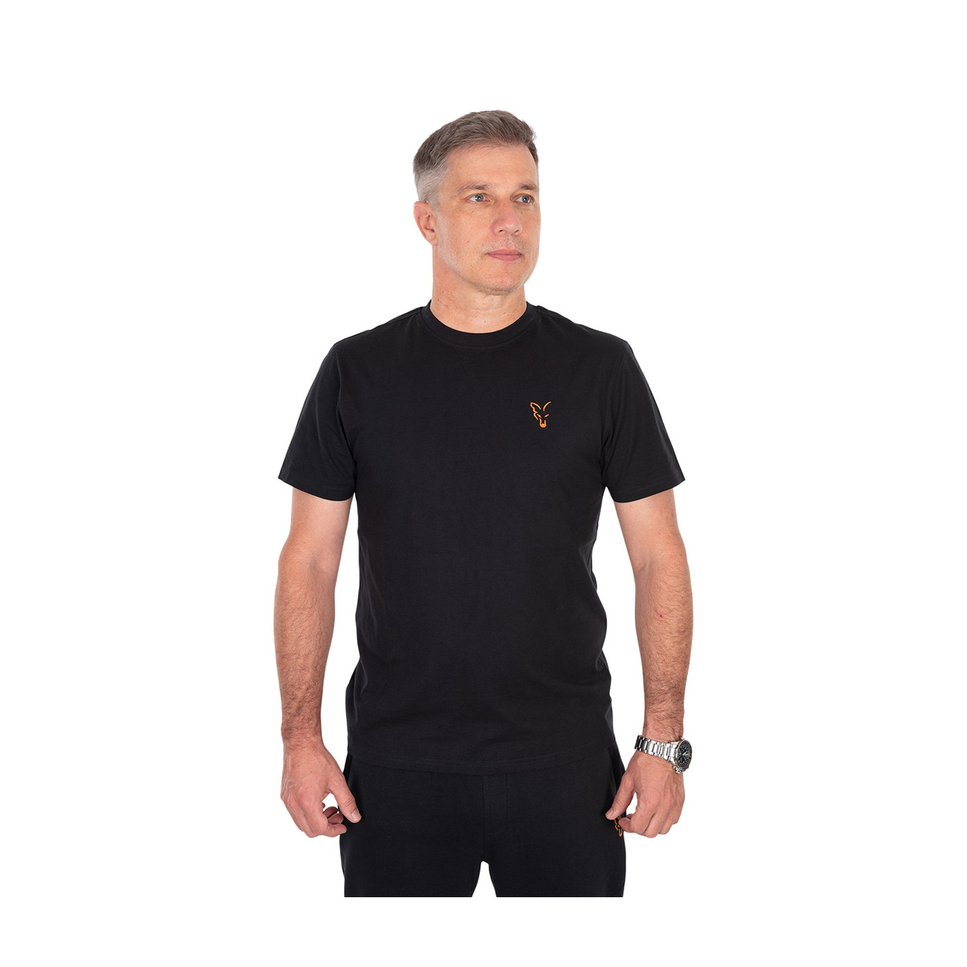 Koszulka Fox Classic T - Black & Orange Roz. XXL - Centrum wędkarskie - Sklep wędkarski Jarofishing Koszulka Fox Classic T - Black & Orange Roz. XXL - Centrum wędkarskie - Sklep wędkarski Jarofishing