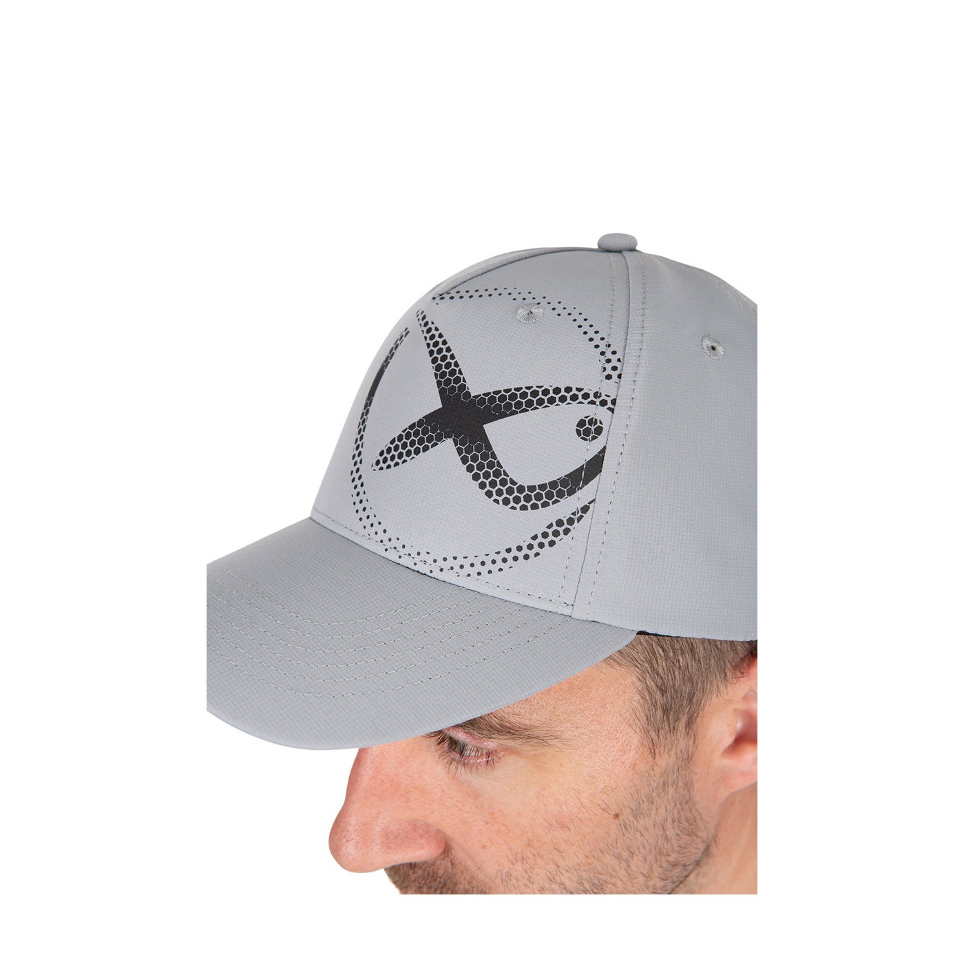 Czapka Matrix Faded Print Cap - Light Grey - Centrum wędkarskie - Sklep wędkarski Jarofishing