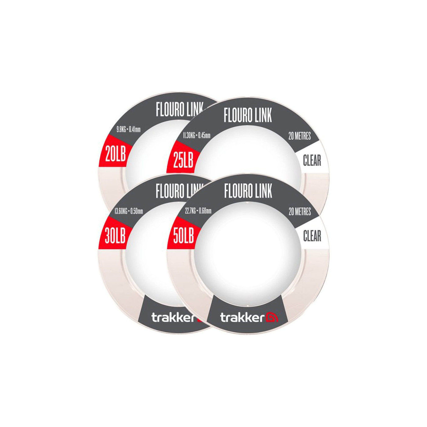 Fluorocarbon Trakker Fluoro Link - 25lb / 0.45mm - Centrum wędkarskie - Sklep wędkarski Jarofishing Fluorocarbon Trakker Fluoro Link - 25lb / 0.45mm - Centrum wędkarskie - Sklep wędkarski Jarofishing