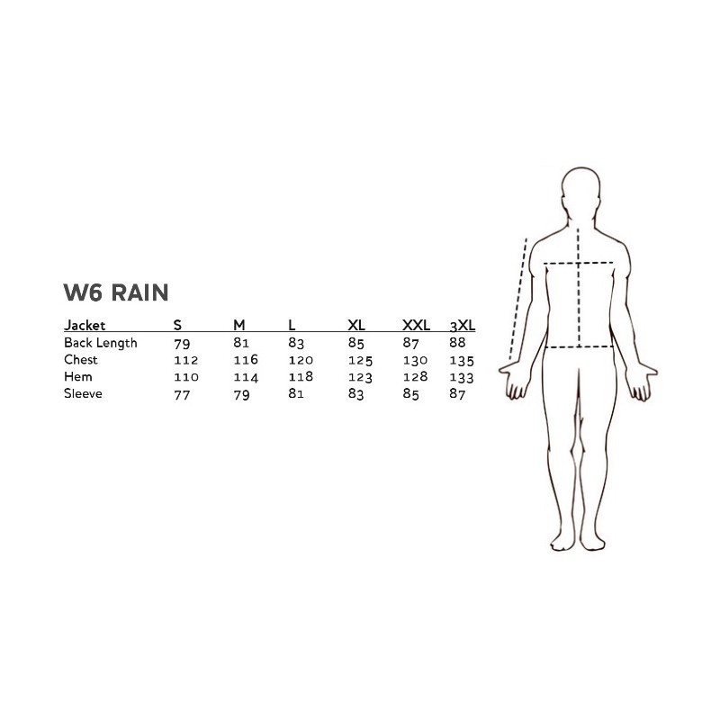 Kurtka Westin W6 Rain Jacket - Roz. XXXL - Centrum wędkarskie - Sklep wędkarski Jarofishing