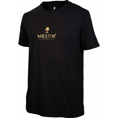 Koszulka Westin Style T-Shirt Black - roz. XXXL - Centrum wędkarskie - Sklep wędkarski Jarofishing