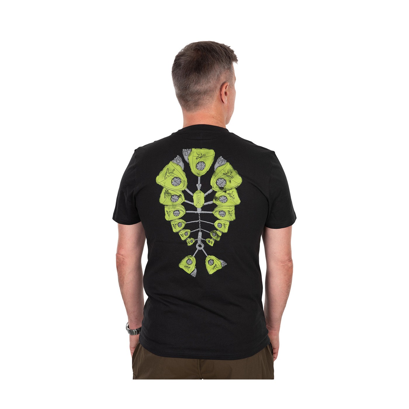 Koszulka Fox Green Indicator T Roz. XXXL - Centrum wędkarskie - Sklep wędkarski Jarofishing
