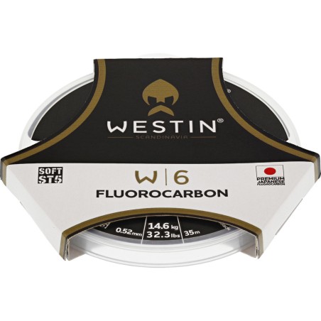 Fluorocarbon Westin W6 ST5 SOFT 35m - 0.52 mm - Centrum wędkarskie - Sklep wędkarski Jarofishing