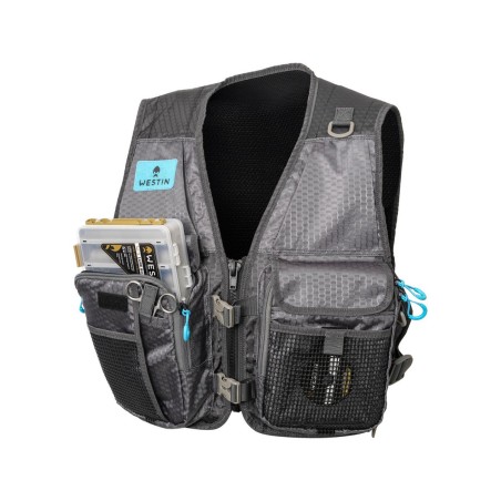 Kamizelka wędkarska Westin W4 HD Fishing Vest - Centrum wędkarskie - Sklep wędkarski Jarofishing