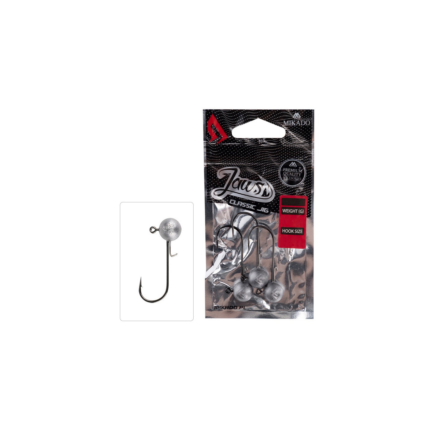 GŁÓWKA JIGOWA MIKADO- JAWS CLASSIC - 4/0- 35 GR BN - op.3szt. - Centrum wędkarskie - Sklep wędkarski Jarofishing GŁÓWKA JIGOWA MIKADO- JAWS CLASSIC - 4/0- 35 GR BN - op.3szt. - Centrum wędkarskie - Sklep wędkarski Jarofishing