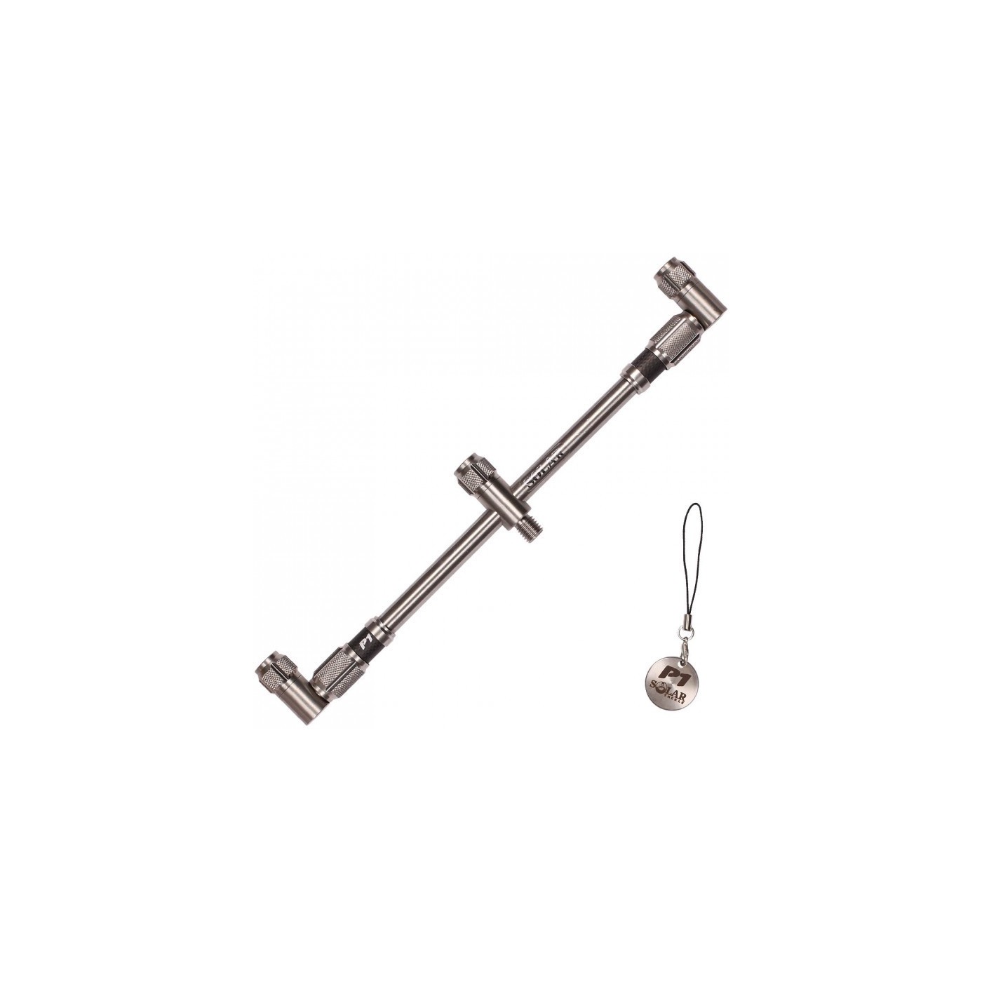 Solar - P1 3 ROD BACK BUZZER BAR (9.5” to 15”) 240mm to 380mm - Buzz bar na 3 wędki Solar - P1 3 ROD BACK BUZZER BAR (9.5” to 15”) 240mm to 380mm - Buzz bar na 3 wędki