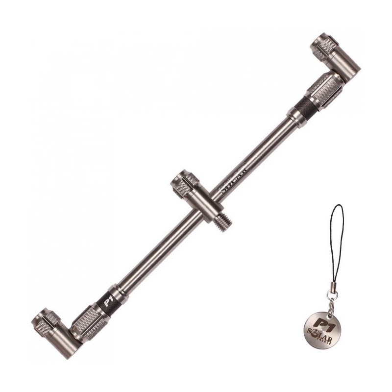 Solar - P1 3 ROD BACK BUZZER BAR (9.5” to 15”) 240mm to 380mm - Buzz bar na 3 wędki Solar - P1 3 ROD BACK BUZZER BAR (9.5” to 15”) 240mm to 380mm - Buzz bar na 3 wędki