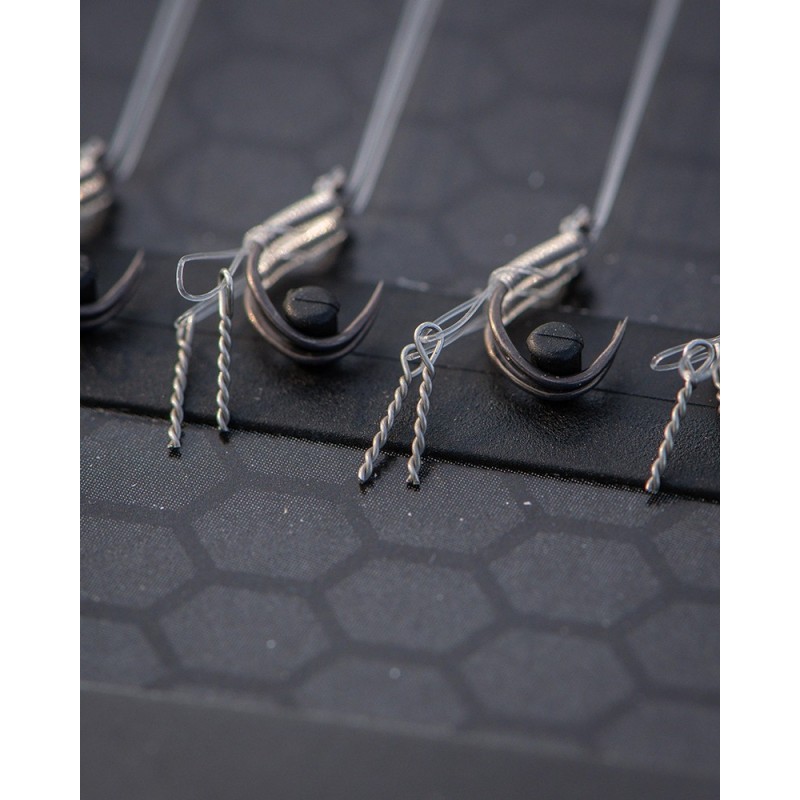 Przypony Matrix MXC-4 X-Strong Boilie Pin Rigs 4" / 10cm - roz. 12 - Centrum wędkarskie - Sklep wędkarski Jarofishing