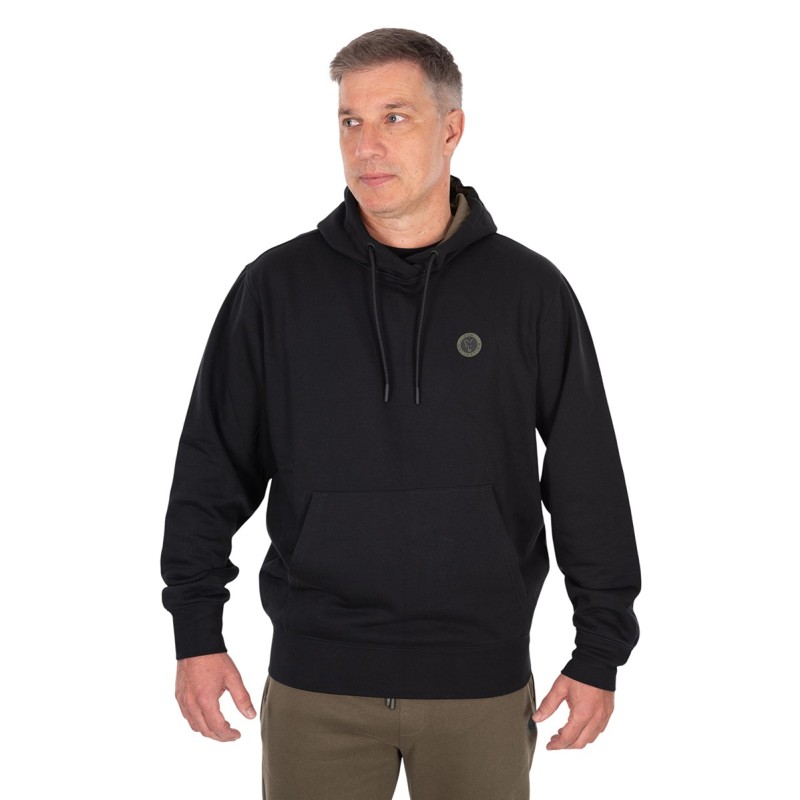 Bluza Fox Classic Hoody - Black & Orange Roz. S - Centrum wędkarskie - Sklep wędkarski Jarofishing