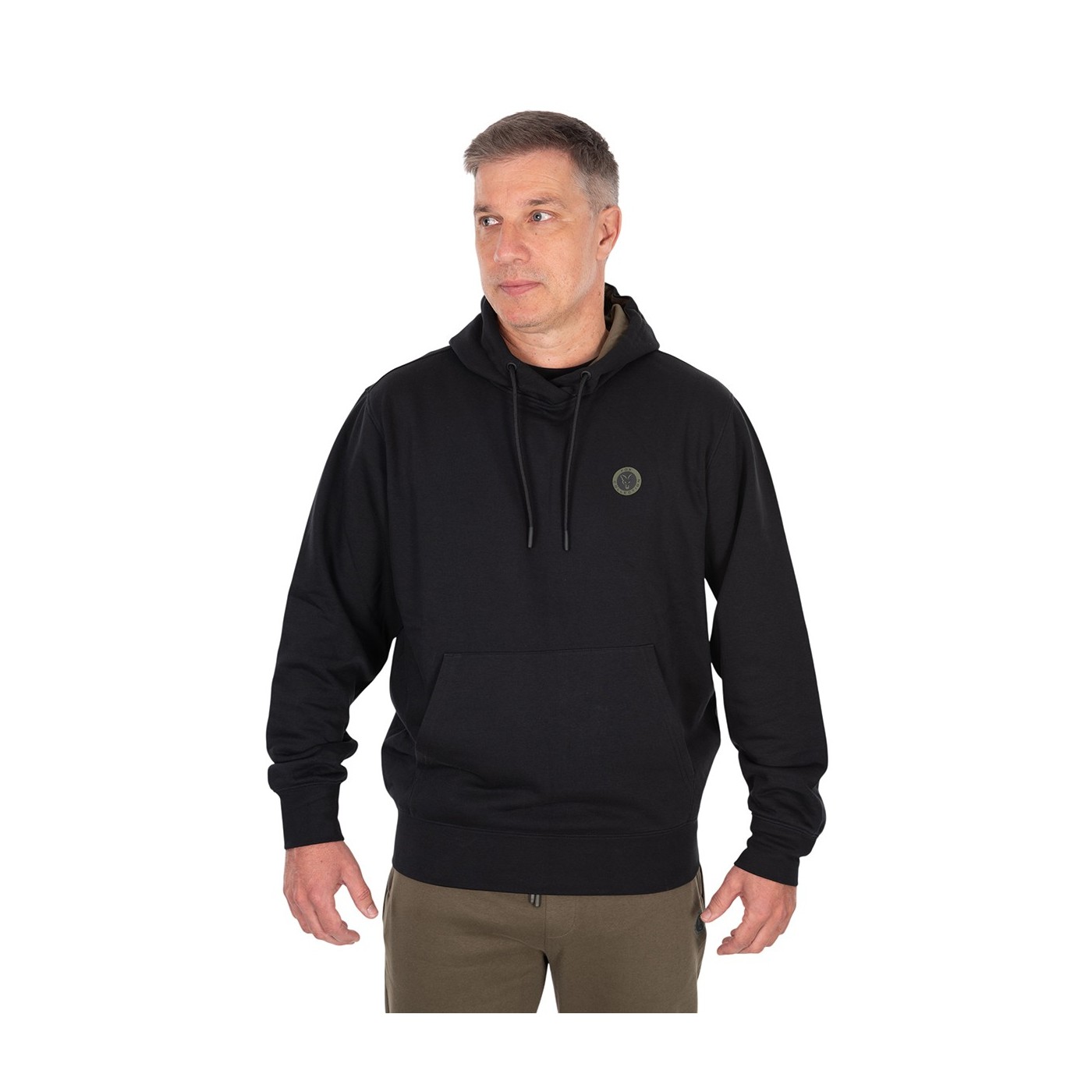 Bluza Fox Classic Hoody - Black & Orange Roz. S - Centrum wędkarskie - Sklep wędkarski Jarofishing