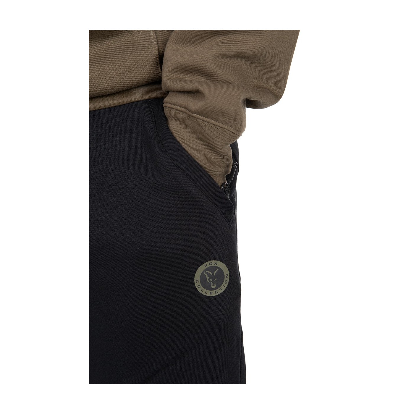 Fox Classic Joggers - Black & Orange Roz.S - Centrum wędkarskie - Sklep wędkarski Jarofishing