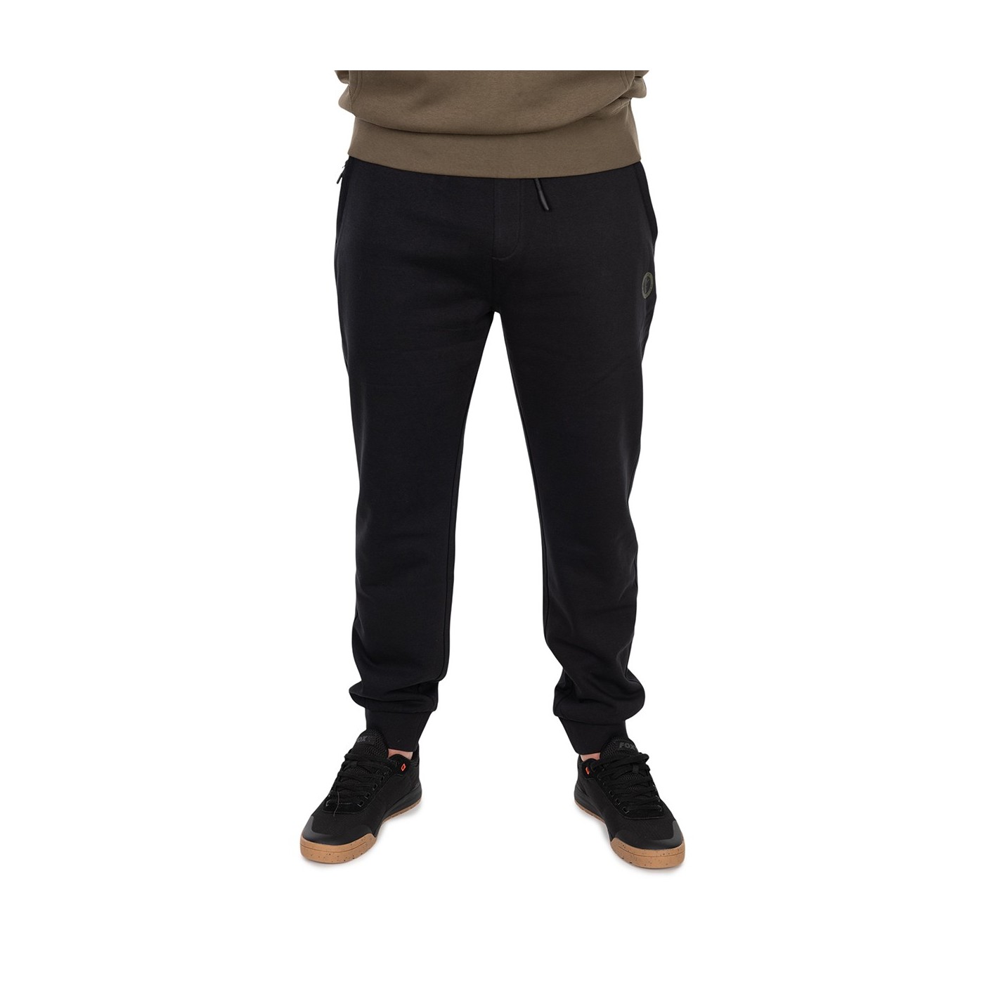 Fox Classic Joggers - Black & Orange Roz.S - Centrum wędkarskie - Sklep wędkarski Jarofishing