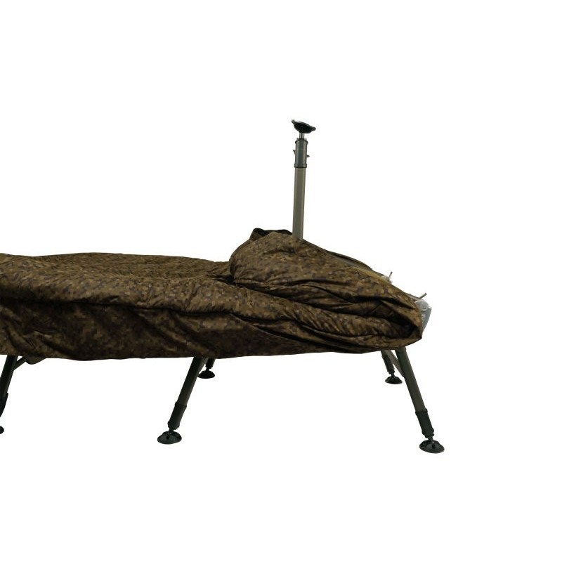 SOLAR TACKLE SP C-TECH 8 LEG SLEEP SYSTEM STANDARD - Łóżko karpiowe ze śpiworem na 8 nogach - standard